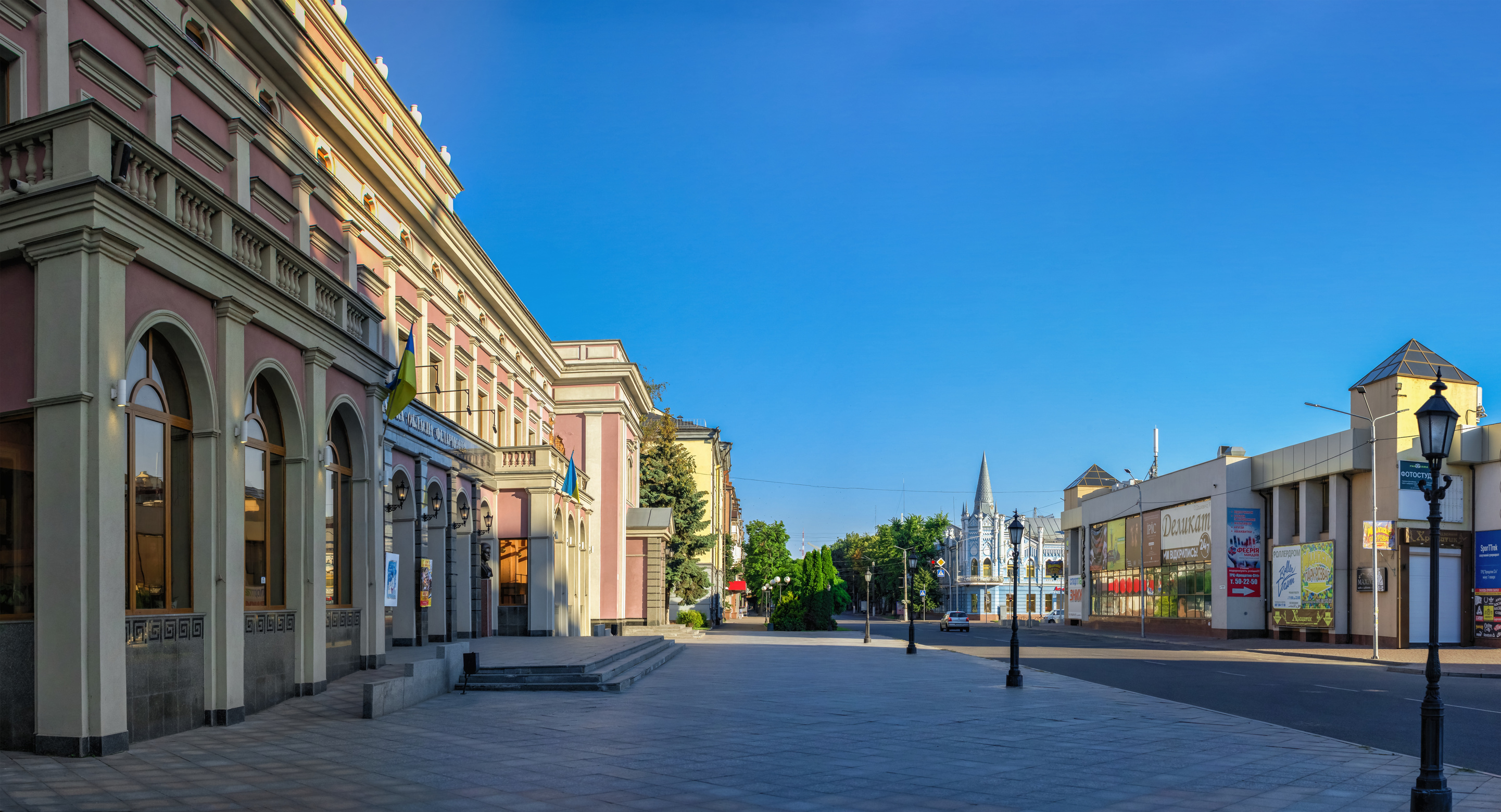 Streets of Cherkasy, Ukraine